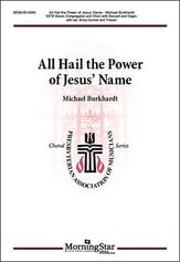 All Hail the Power of Jesus' Name SATB choral sheet music cover